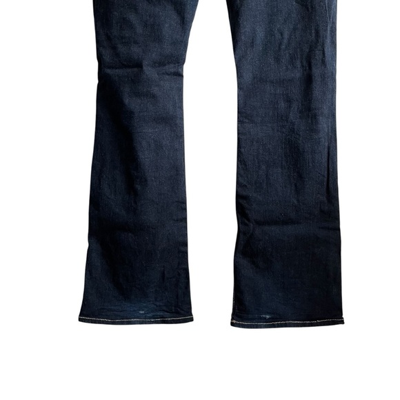 Silver Jeans Tuesday 16 1/2” Slim Bootcut Size 34 Y2K Low Rise Dark Wash… - Picture 9 of 15